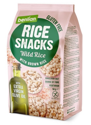 Benlian Rice snack Wild rice 50g